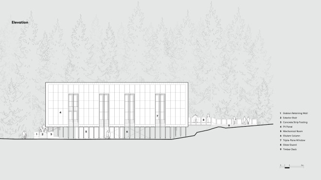 Ferienhaus im SquamishLillooet Regional District Nachhaltig Bauen