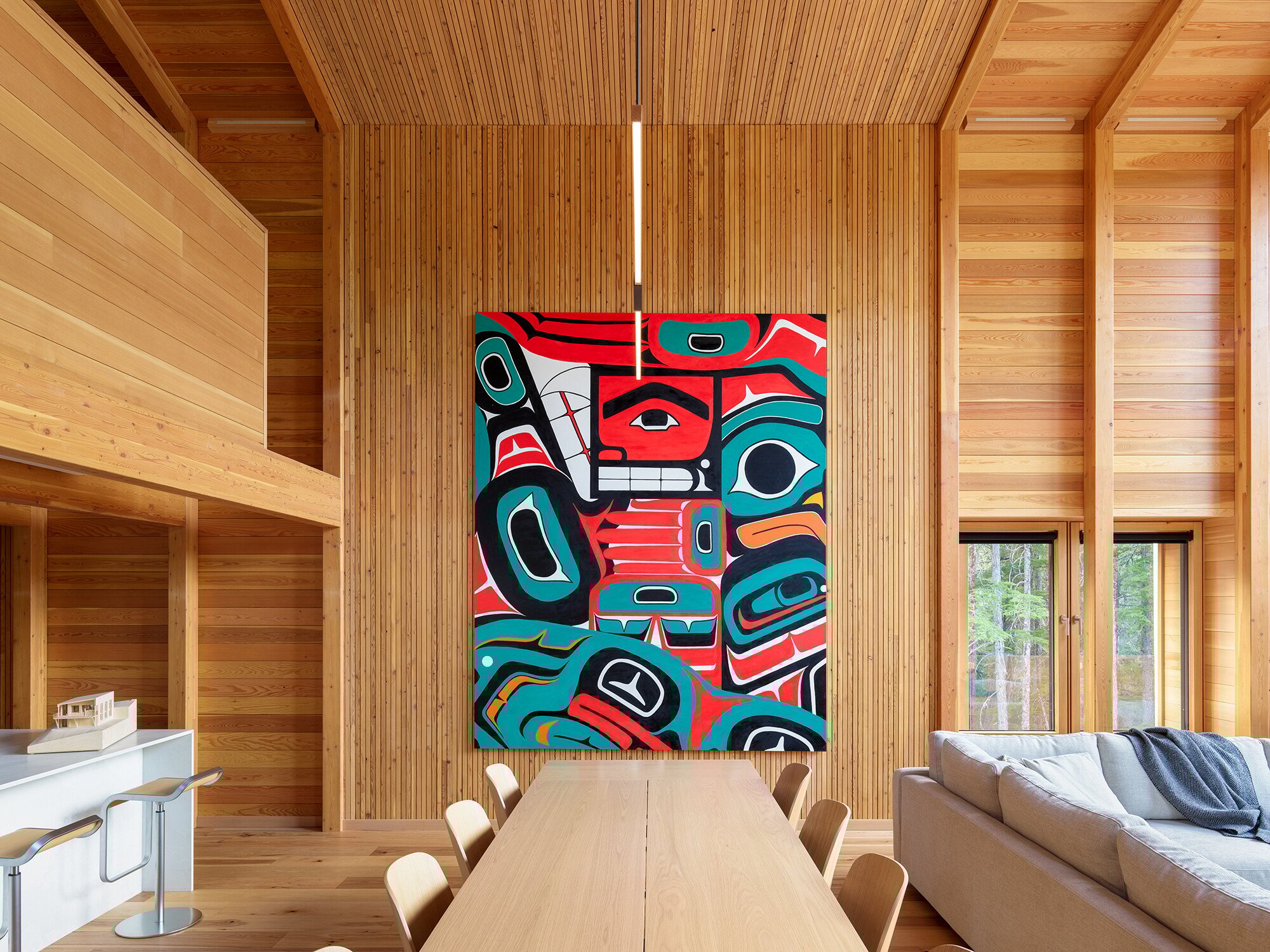 Ferienhaus im SquamishLillooet Regional District Nachhaltig Bauen