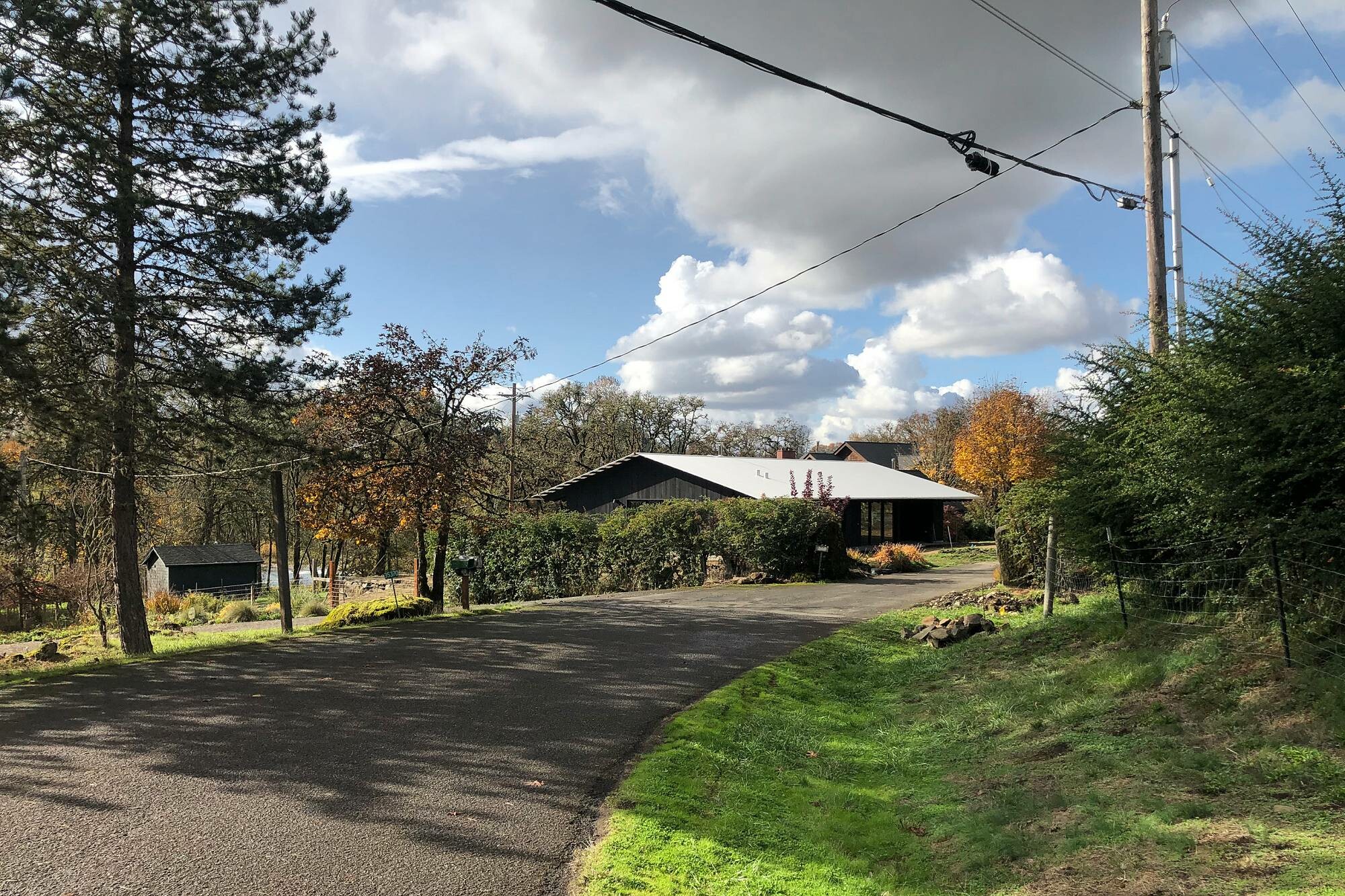 Die ländliche Idyllle liegt unweit von Eugene im Bundesstaat Oregon.