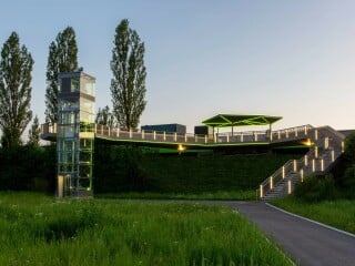Stahlsteg in Ingolstadt