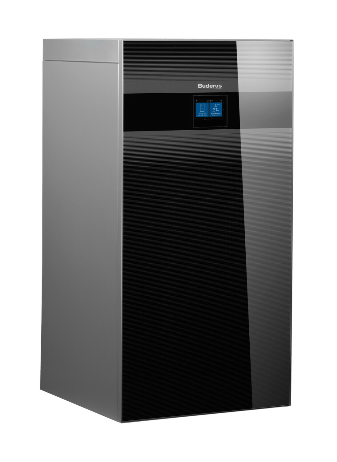 Erhältlich sind die Geräte in vier Leistungsgrößen; 6 kW, 8 kW, 12 kW und 16 kW. Im Bild: Logatherm 196i im Titanium Design.