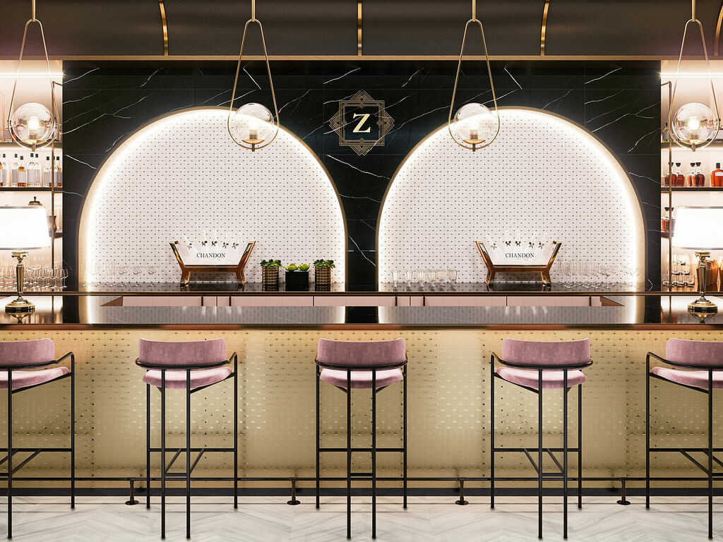 Der Hersteller ZYX hat eine Fliesenkollektion mit Namen Gatsby herausgebracht, welche von den Formen und der Eleganz des Art déco inspiriert wurde.