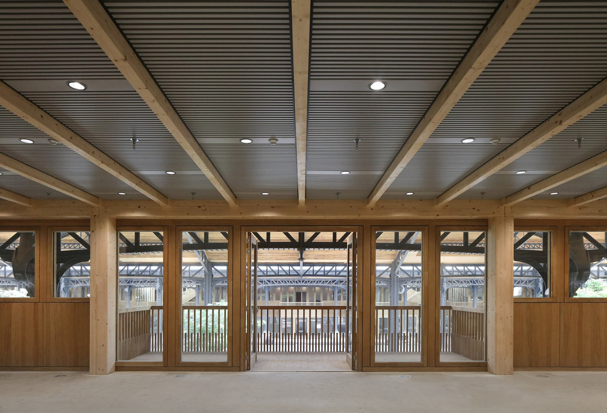 Gare Maritime in Brüssel Treppen Sonderbauten