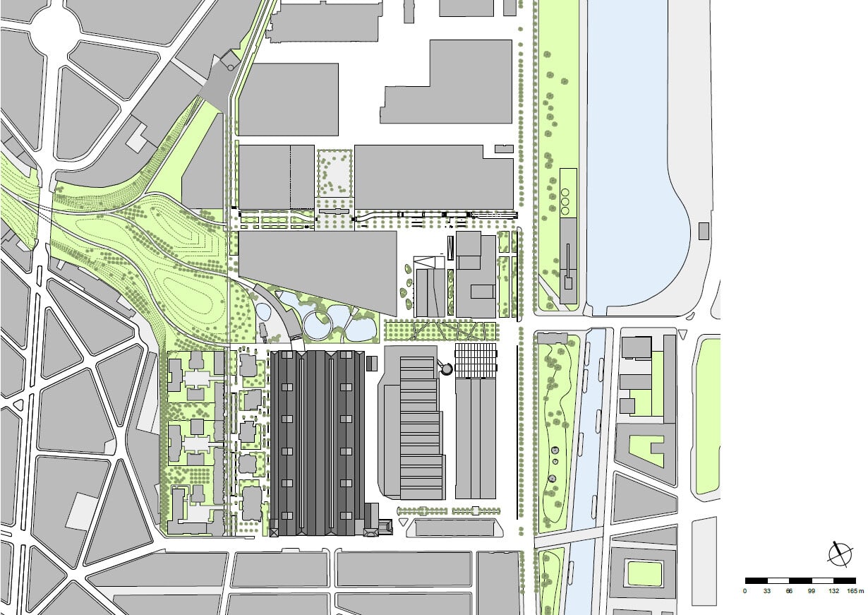 Gare Maritime in Brüssel Treppen Sonderbauten