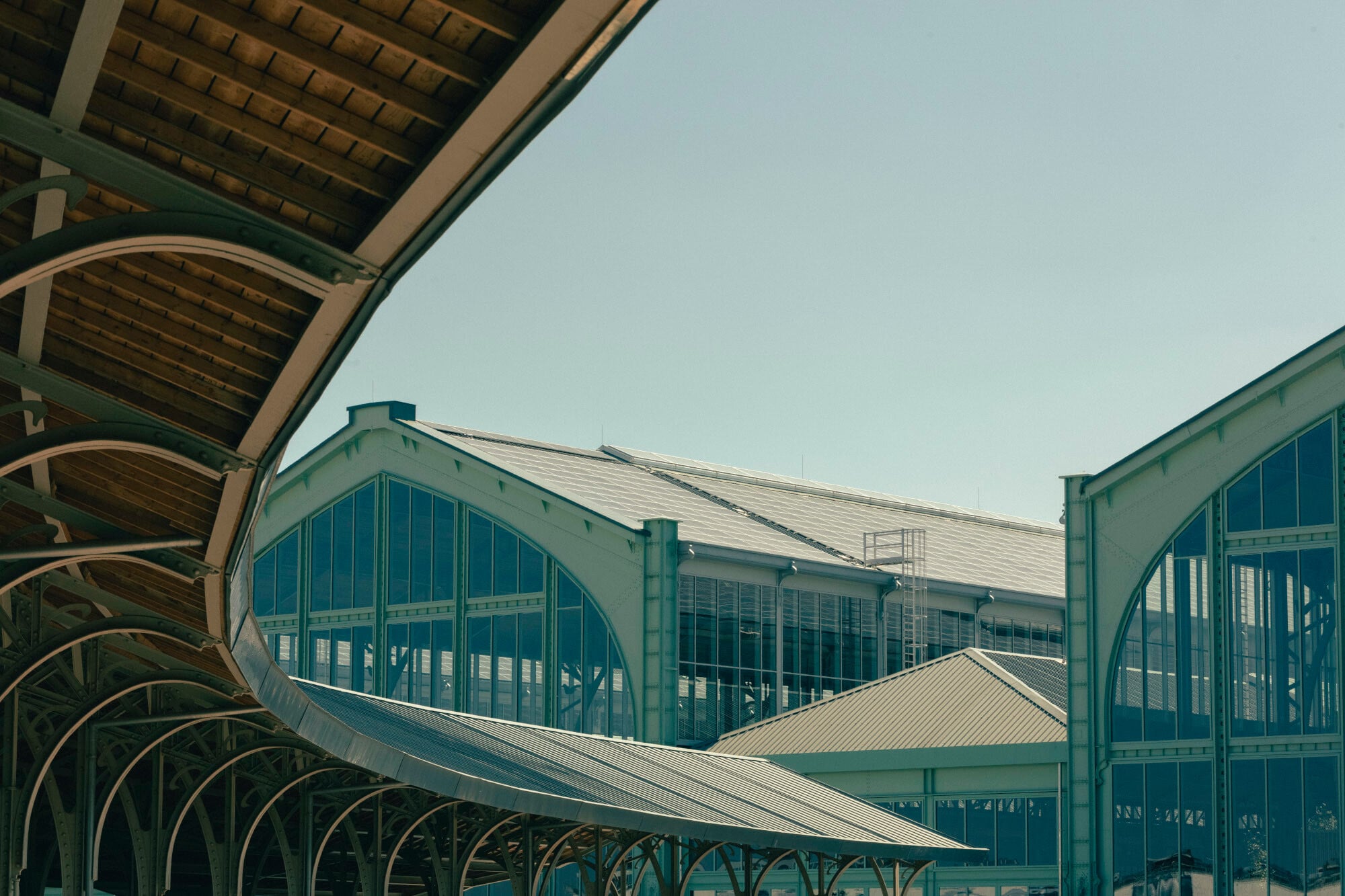 Gare Maritime in Brüssel Treppen Sonderbauten