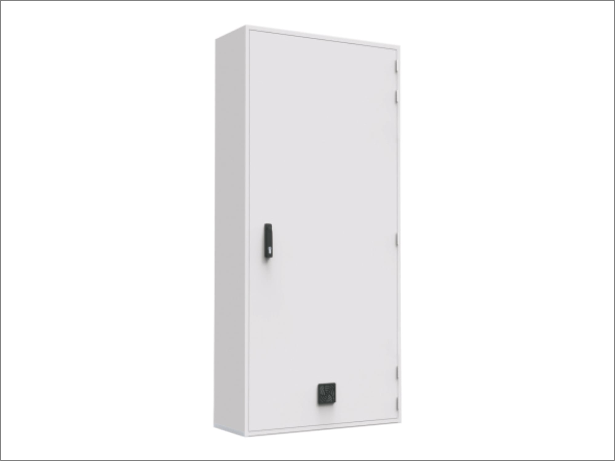 Das Leergehäuse bietet Platz für zwei Brandmelderzentralen und ermöglicht mit einer Feuerwiderstandsdauer von mindestens 30 Minuten einen sicheren Funktionserhalt.