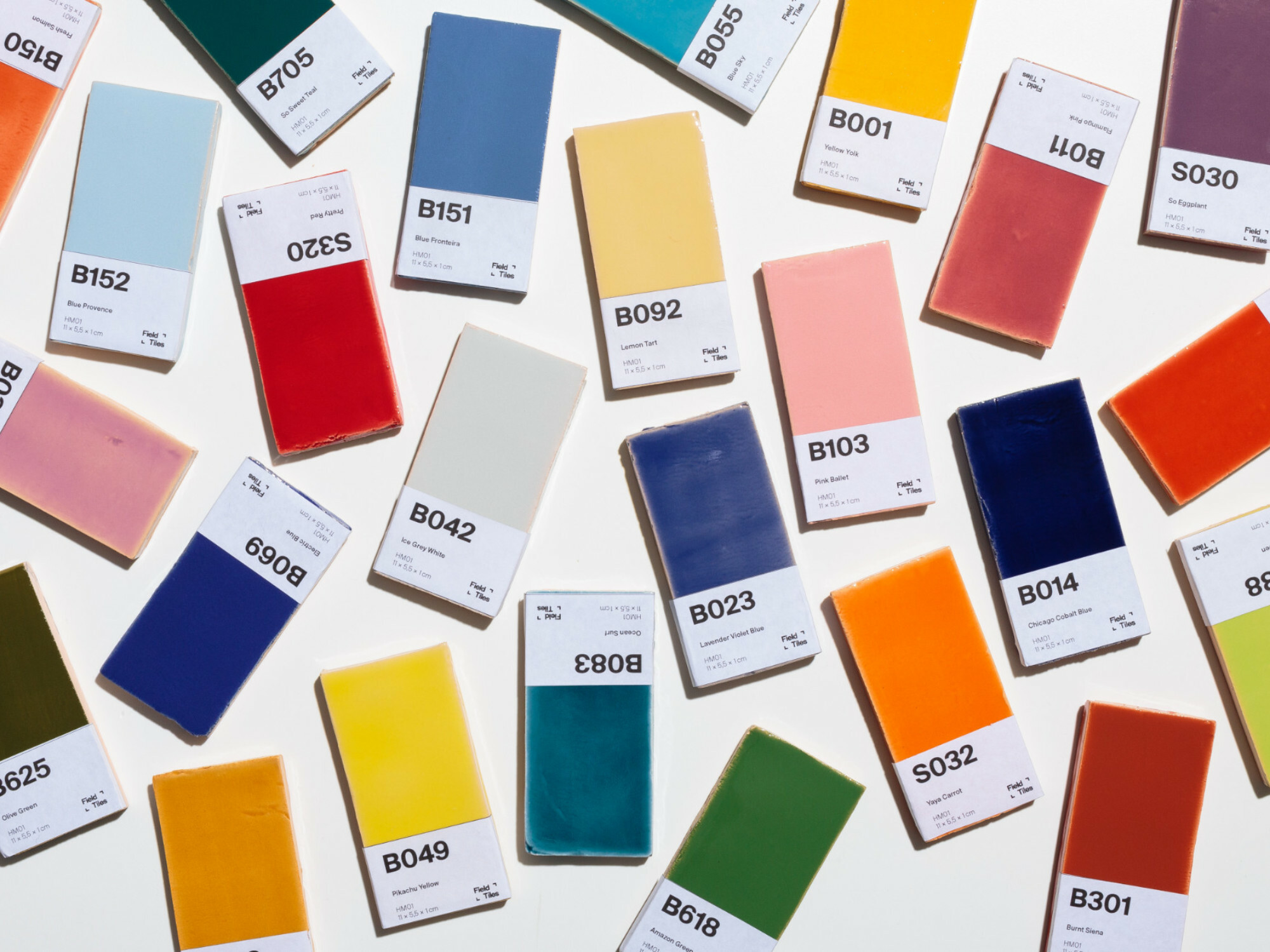 Erst nach eingegangener Bestellung werden die von dem Design Studio Field Tiles entworfenen Fliesen in Portugal produziert.