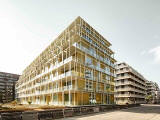 Geschosswohnungsbau The Line in Amsterdam