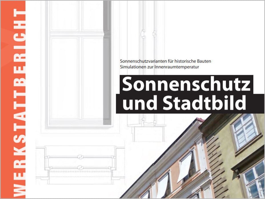 Sonnenschutz und Stadtbild