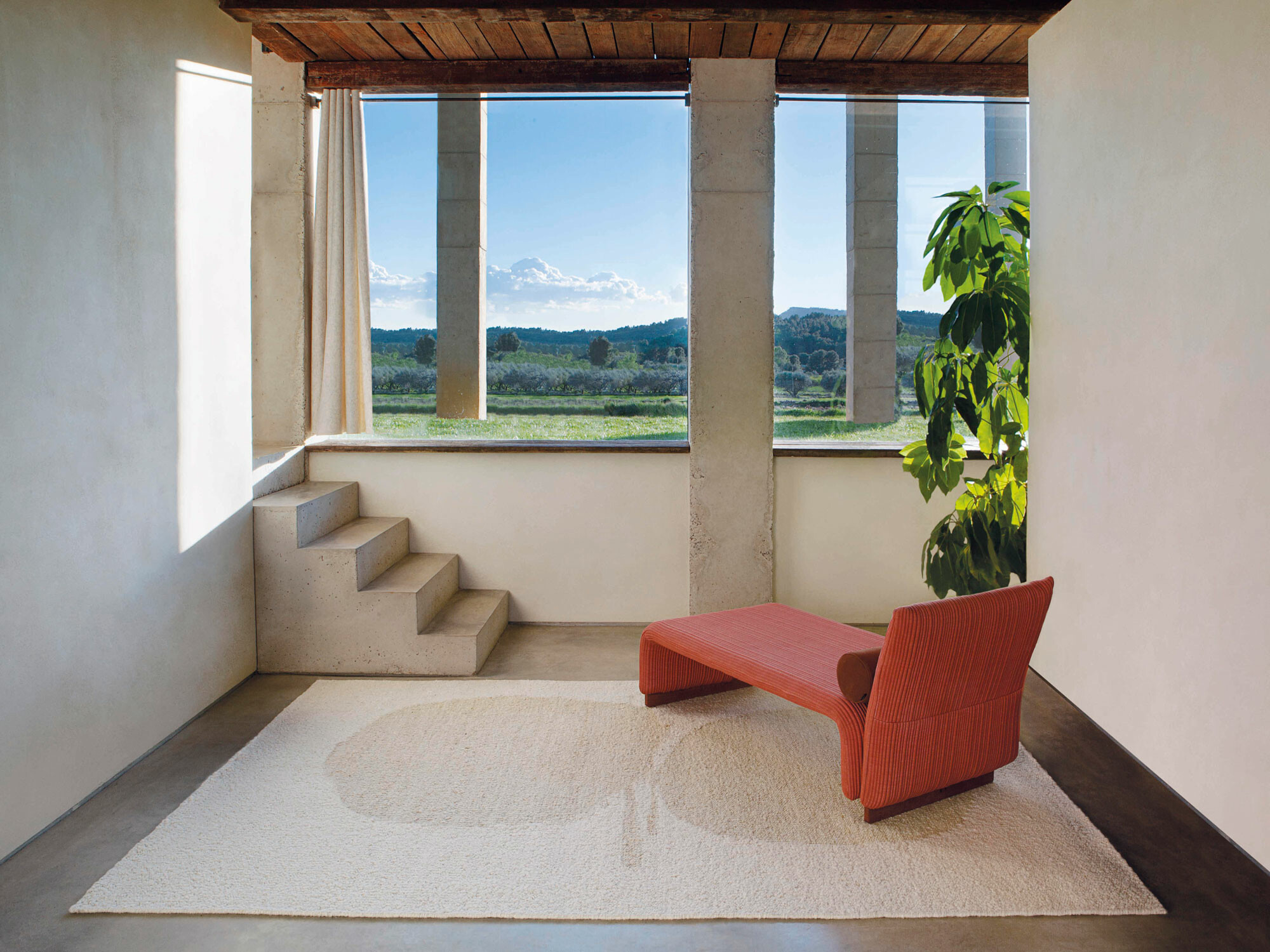 Natural Arty von Gun Rugs ist ein abgepasster Teppich, der im Natur-Look gehalten ist.