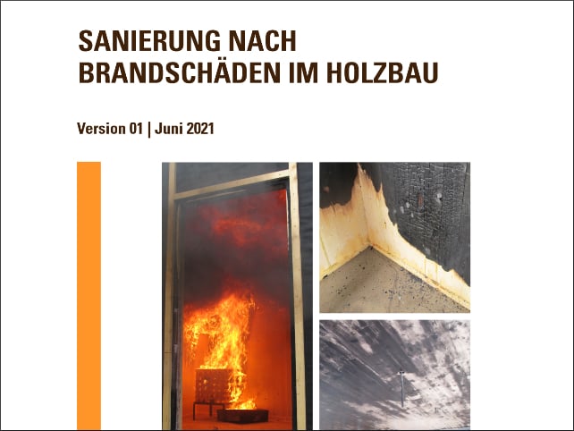 Sanierung nach Brandschäden im Holzbau