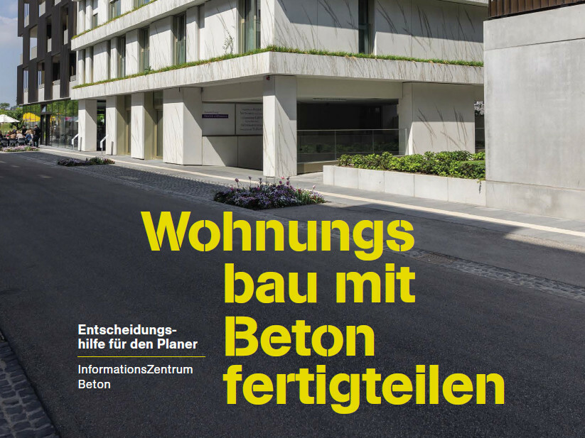 Wohnungsbau mit Betonfertigteilen