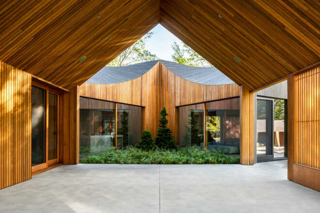 Six Square House in Bridgehampton | Holz | Wohnen | BauNetz Wissen