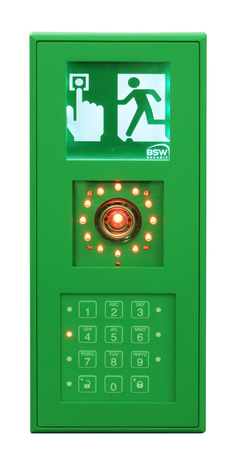 Die ITM Fluchtwegterminals gibt es mit drei unterschiedlichen technischen Ausstattungen.