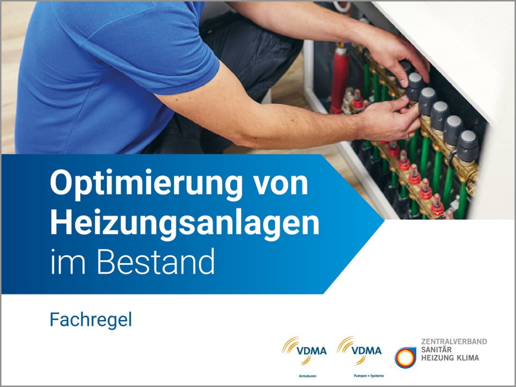 Die aktualisierte und als PDF kostenfrei herunterladbare Fachregel soll Fachhandwerkern und Planern bei der Durchführung des hydraulischen Abgleichs und anderen Optimierungsmaßnahmen helfen.