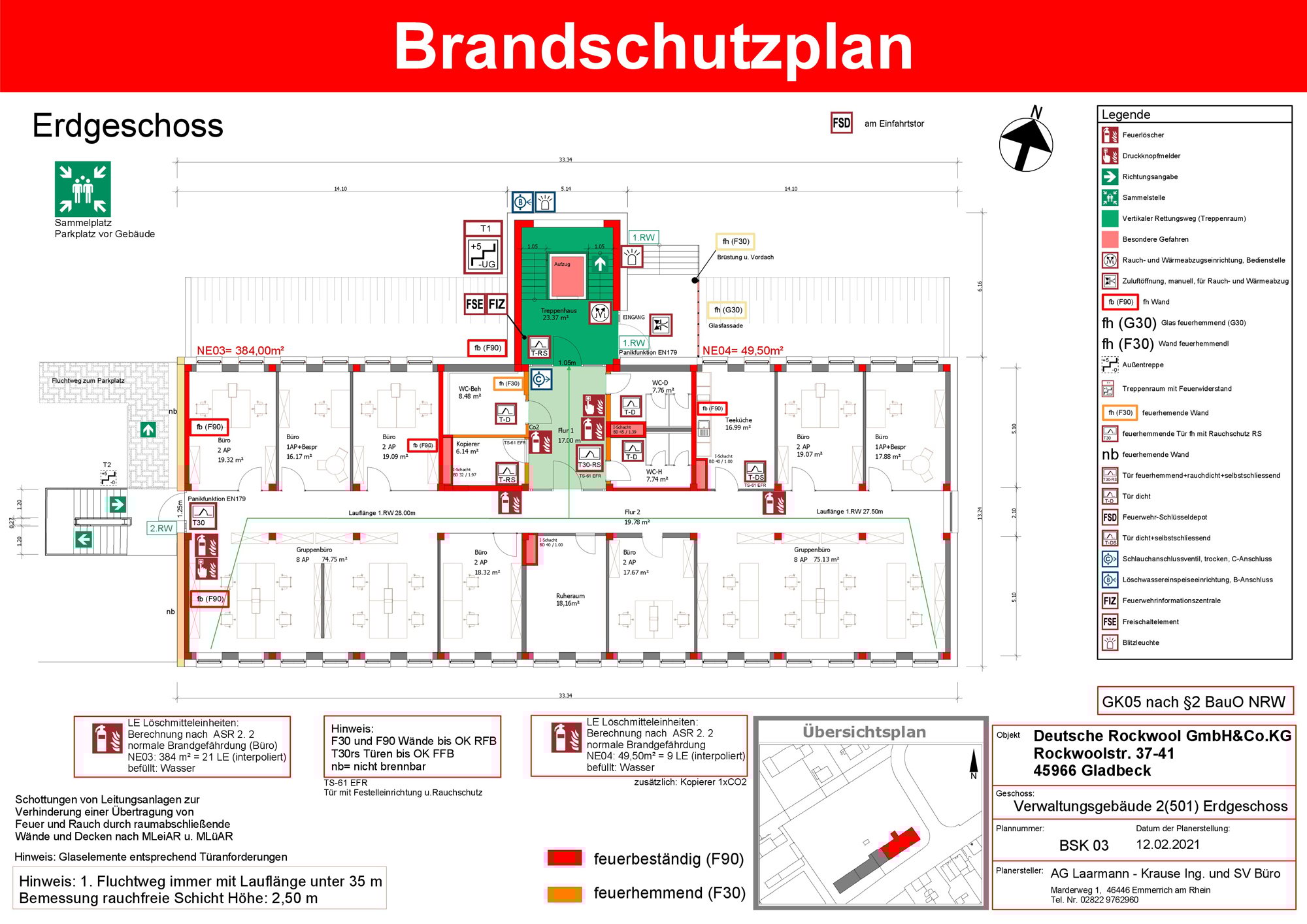Verbesserter Brand- und Wärmeschutz eines Bürogebäudes | Dämmstoffe ...