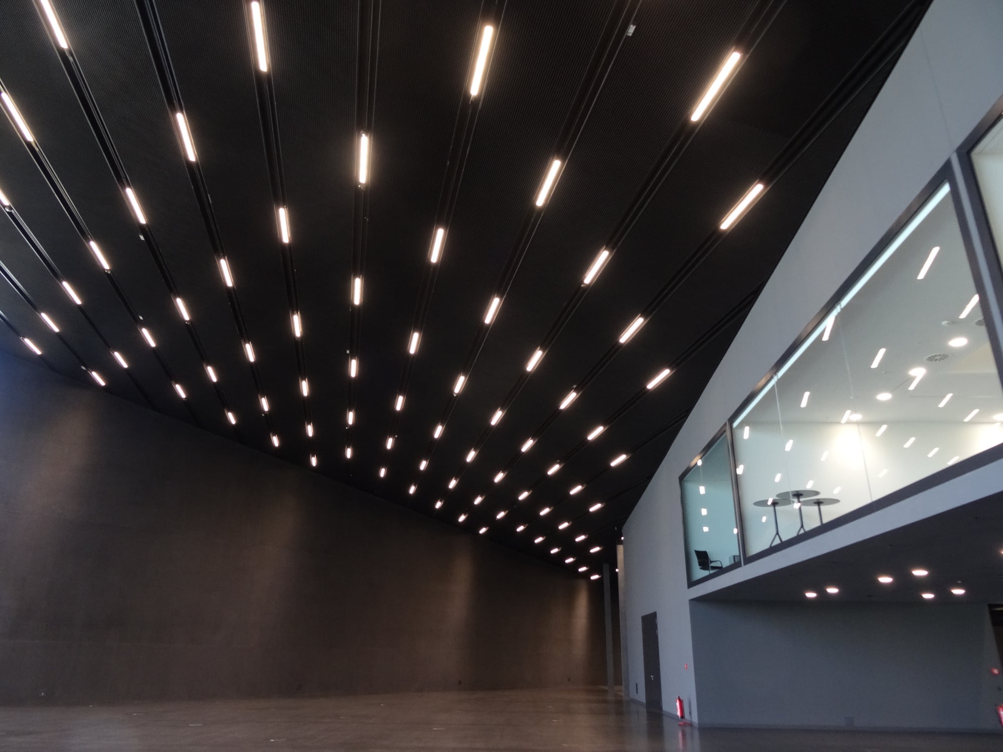Grundbeleuchtung im Futurium in Berlin 