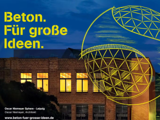 Von der Idee bis zur Fertigstellung: In einem zehnminütigen Film wird die Geschichte der Niemeyer Sphere erzählt, einem Kantinenanbau in Leipzig.