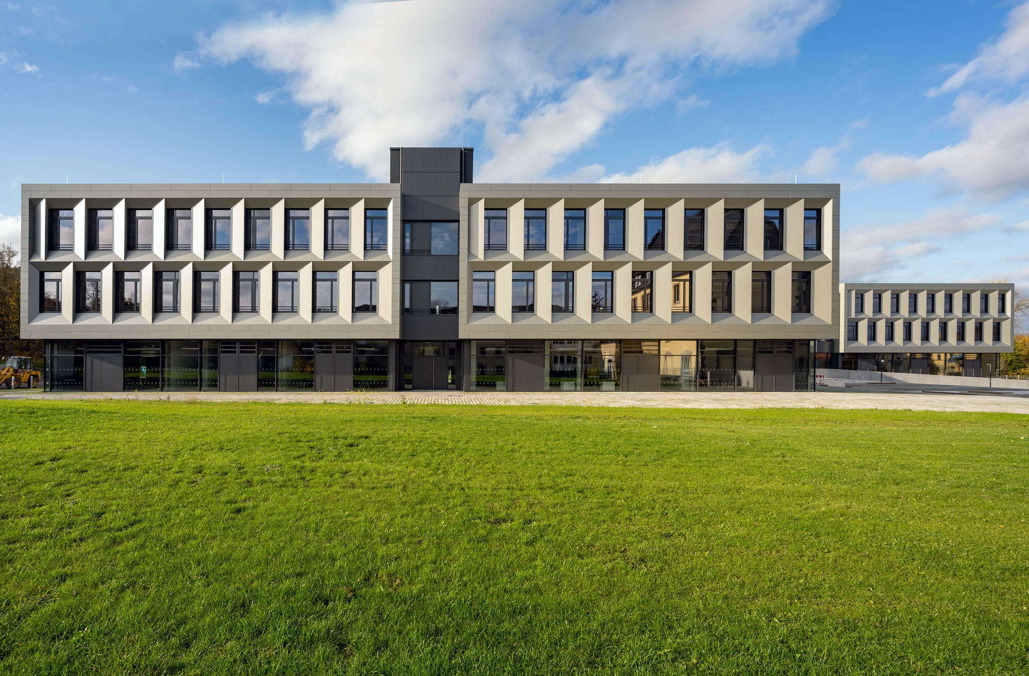 Im Berufsbildungszentrum sind Ausbildungseinrichtungen sozialer Berufe für rund 600 Schülerinnen und Schüler untergebracht.