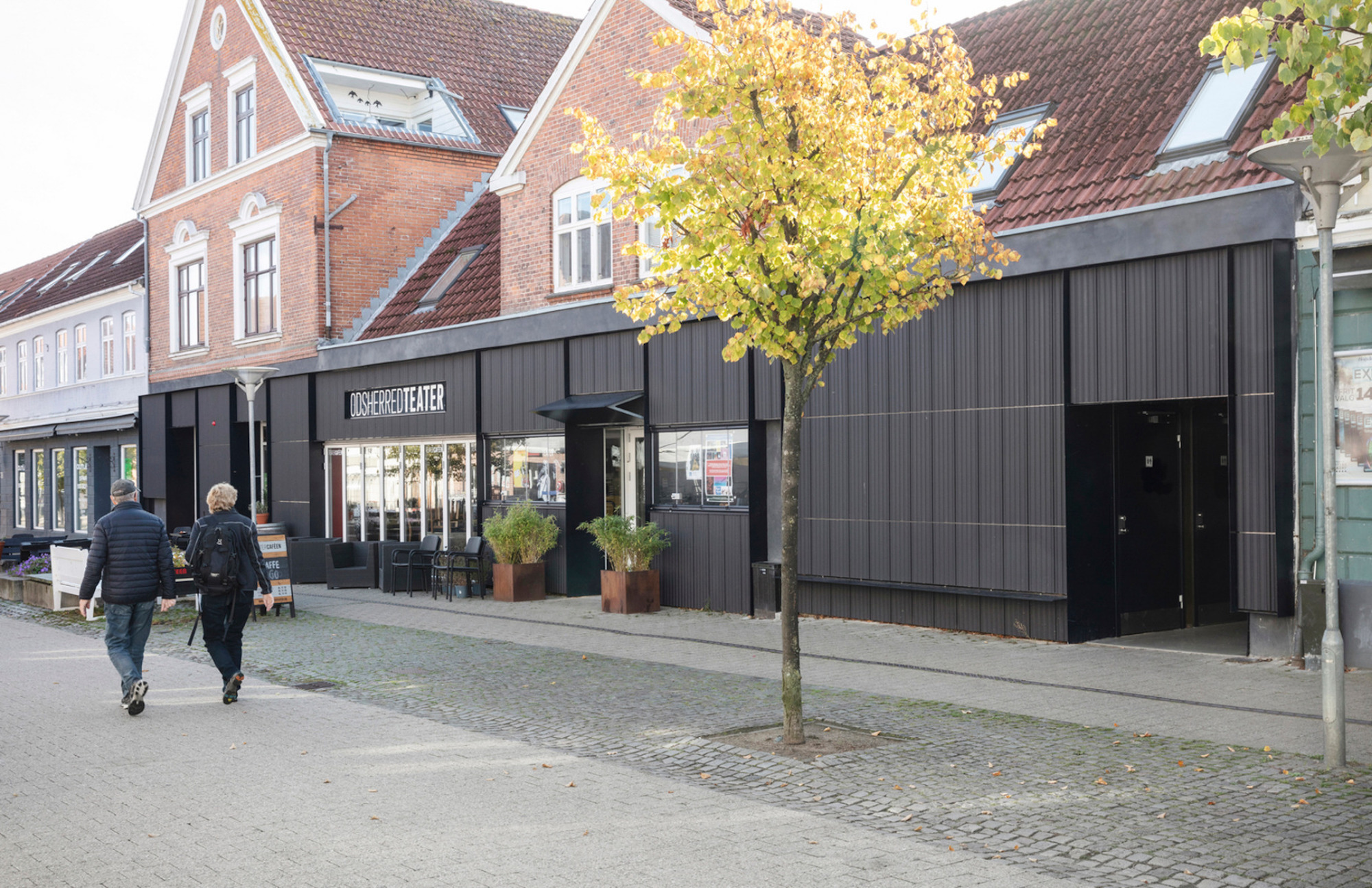 Erweiterung des Odsherred Teaters in Nykøbing Sjælland | Fassade ...