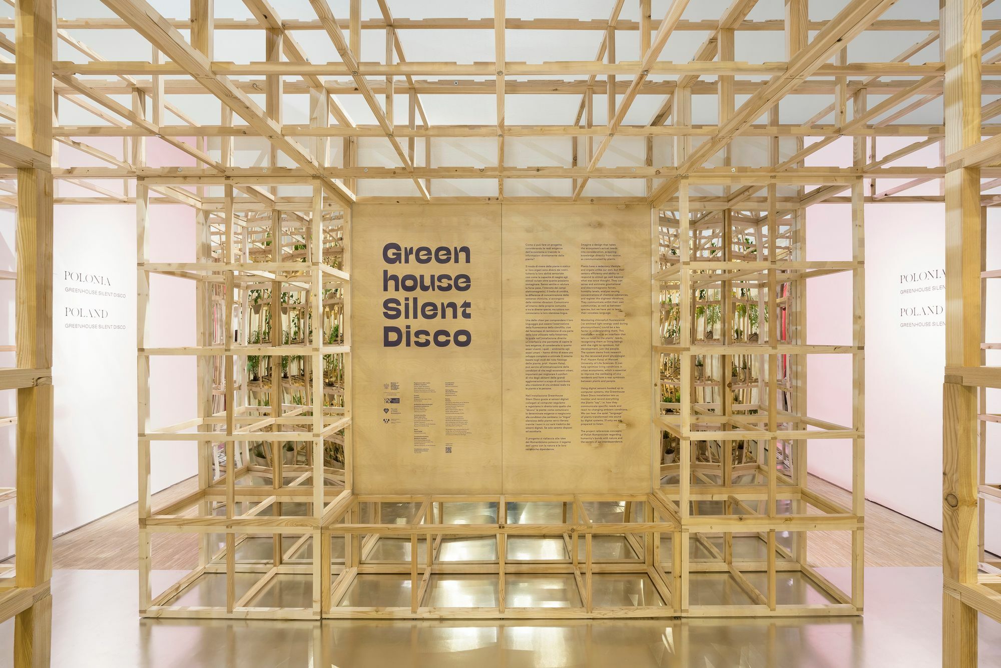 Der Name Greenhouse Silent Disco spielt auf die verborgene, für uns Menschen zunächst nicht wahrnehmbare Dimension der alles andere als passiven Pflanzenwelt an.