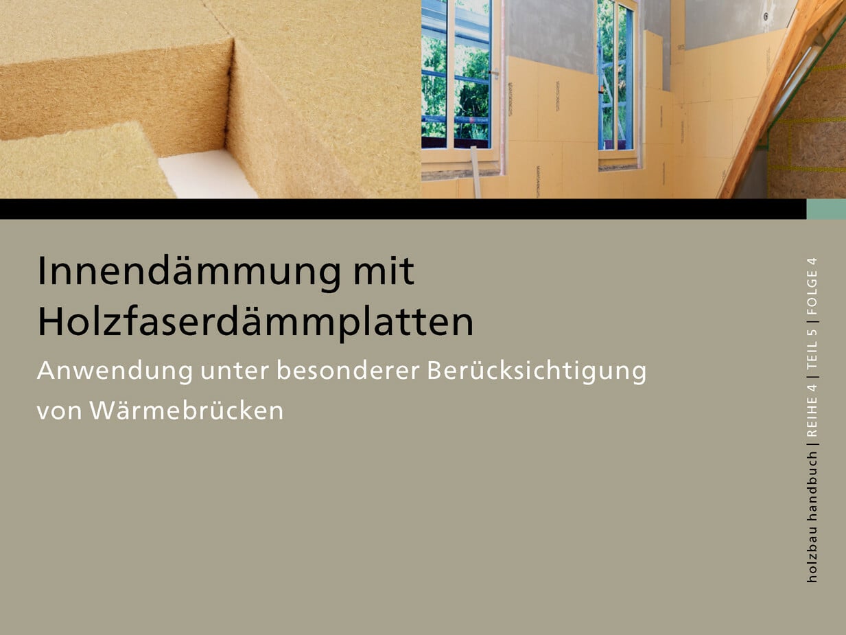 Innendämmung mit Holzfaserdämmplatten