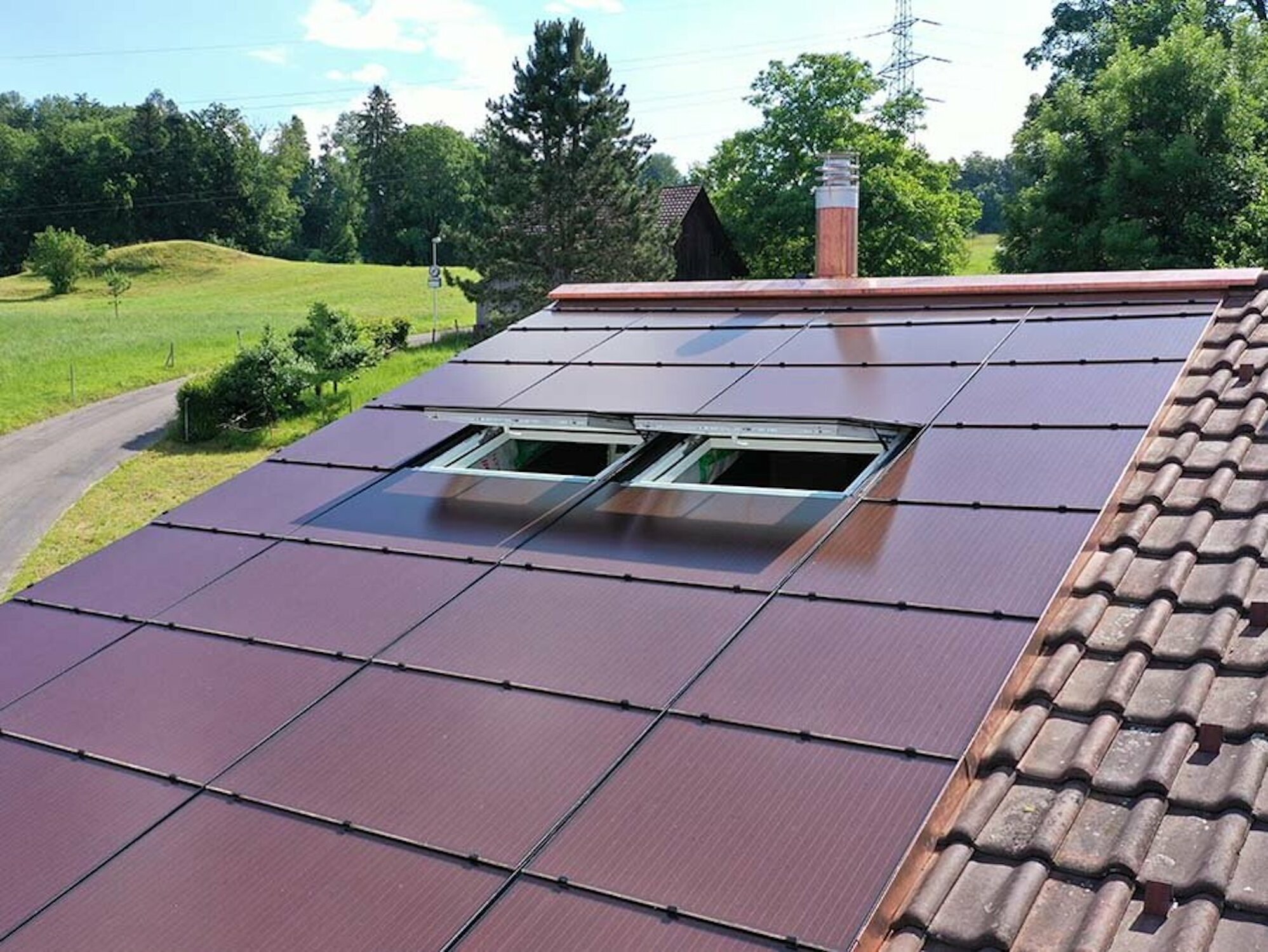 Auch in historischen Bestandskontexten sind die PV-Module einsetzbar.