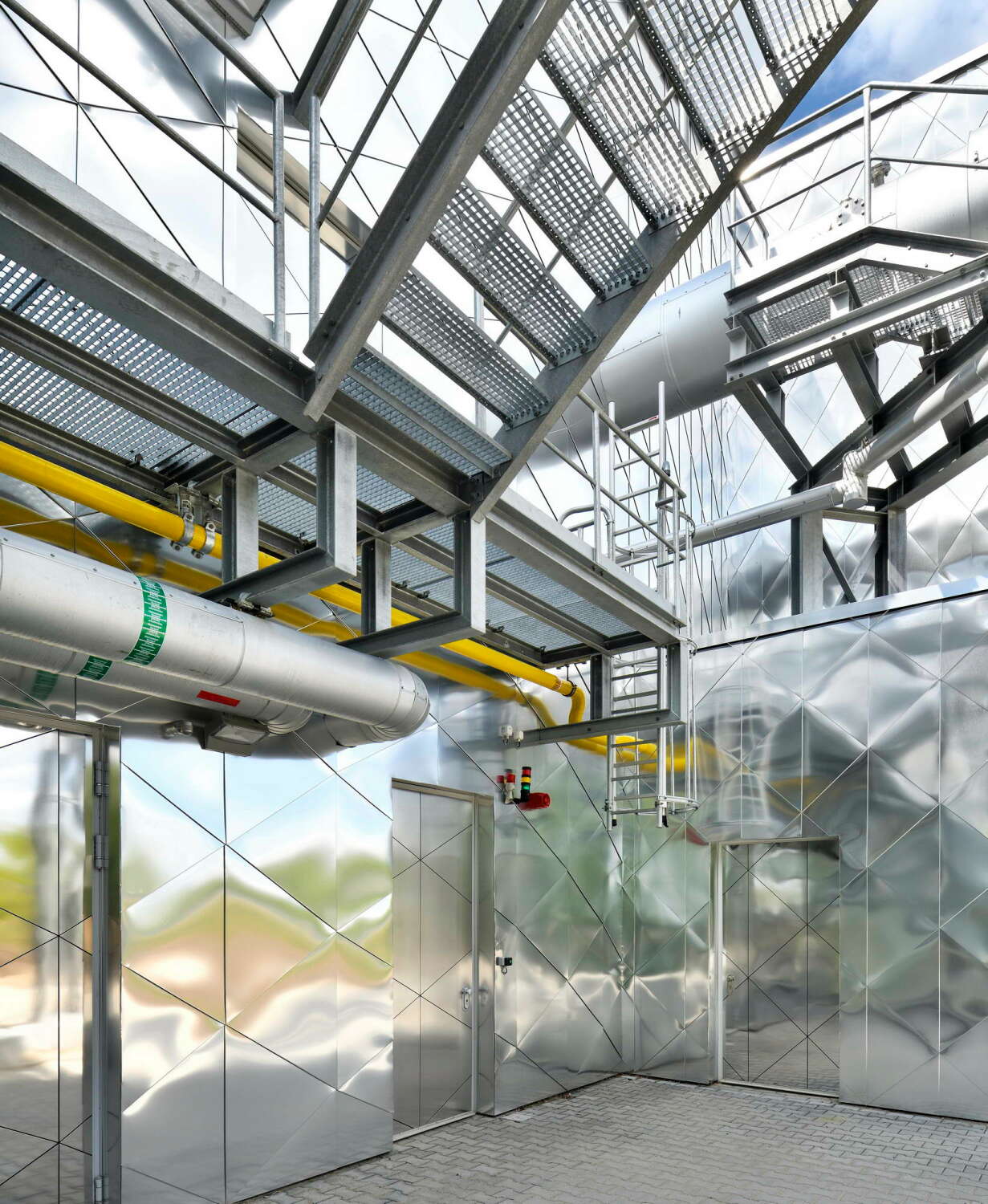 Kraftwerk in LeipzigMöckern Heizung Sonderbauten