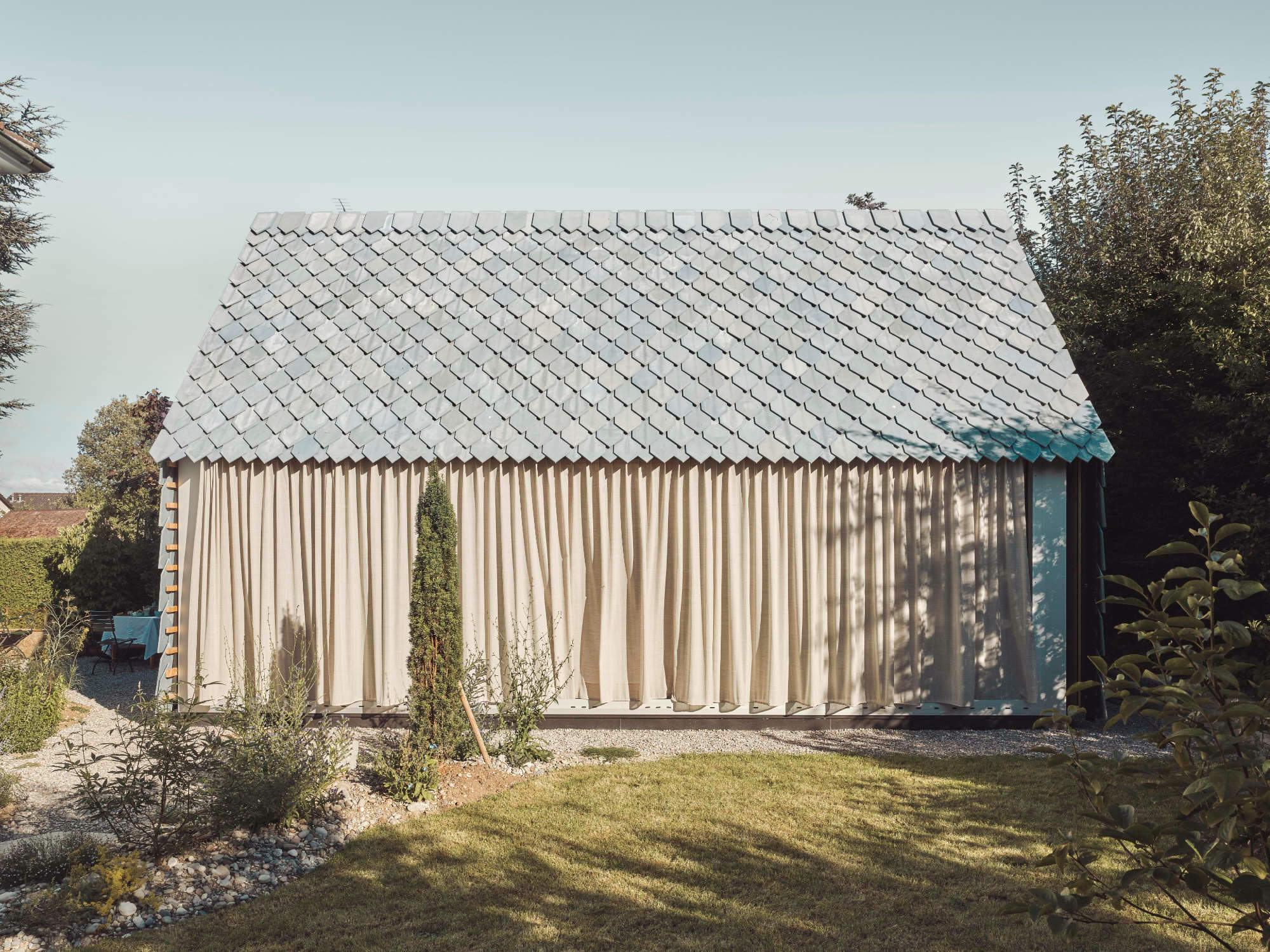 Der Entwurf der jungen Architekten Georg und Lorenz Bachmann ist vom Tanikawa House inspiriert.