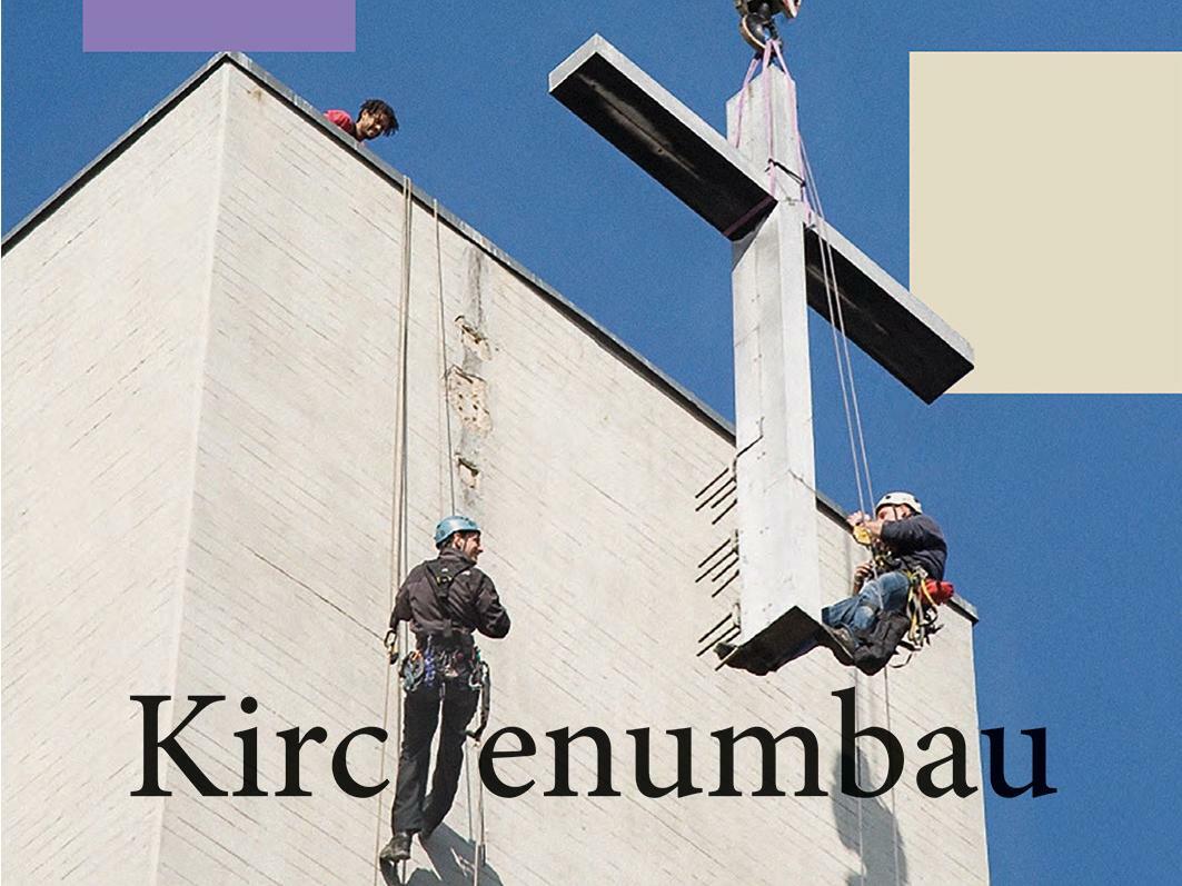 In dem Magazin Kirchenumbau teilen Expertinnen und Experten unterschiedlicher Professionen ihre Erfahrungen zum Umgang mit leerstehenden Kirchen und deren Potenzialen. 