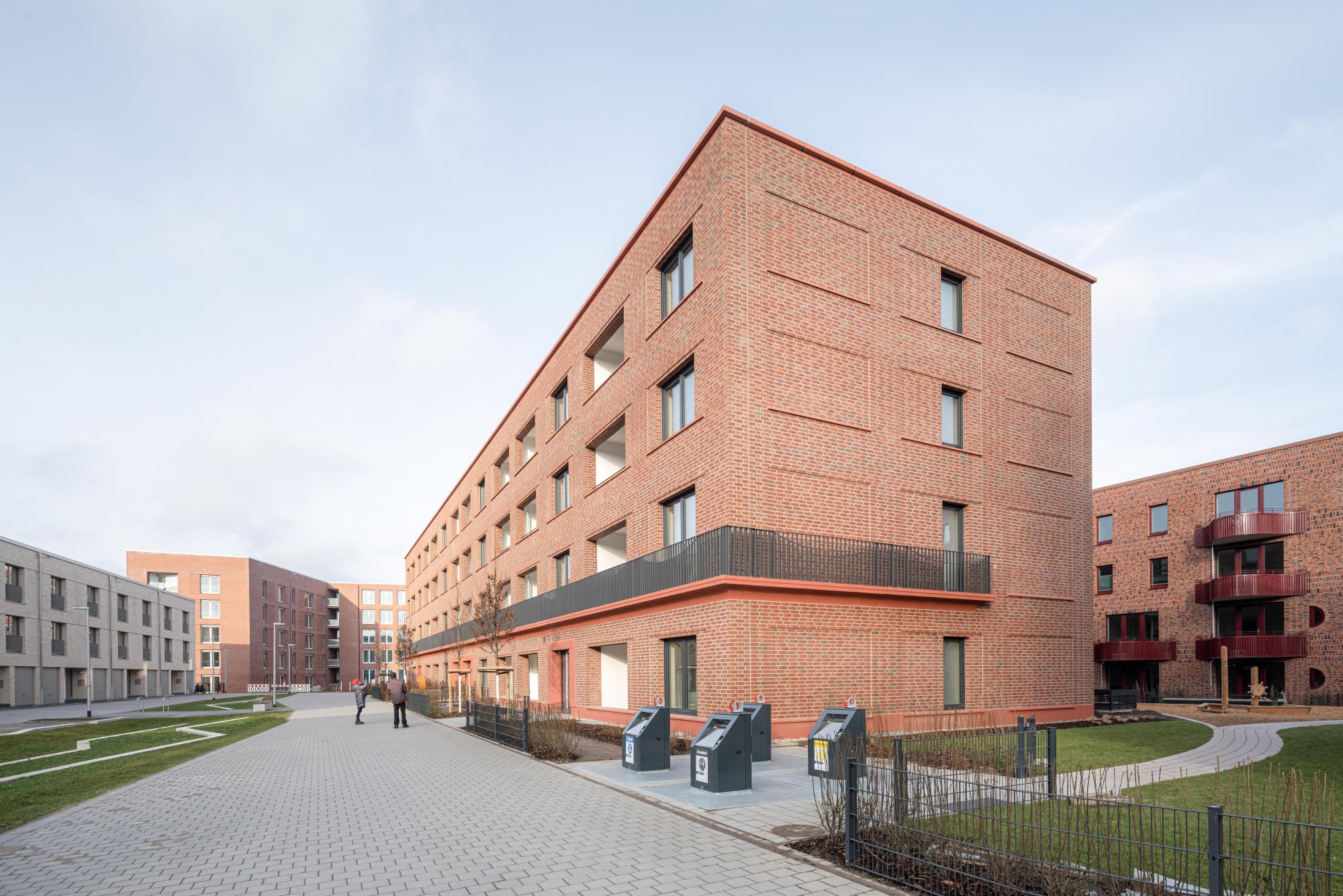 Die Architekturschaffenden planten dreißig Mietwohnungen mit ein bis vier Zimmern. 