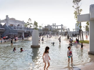 MVRDV hat in der taiwanesischen Stadt Tainan eine Wasserlandschaft erstellt.