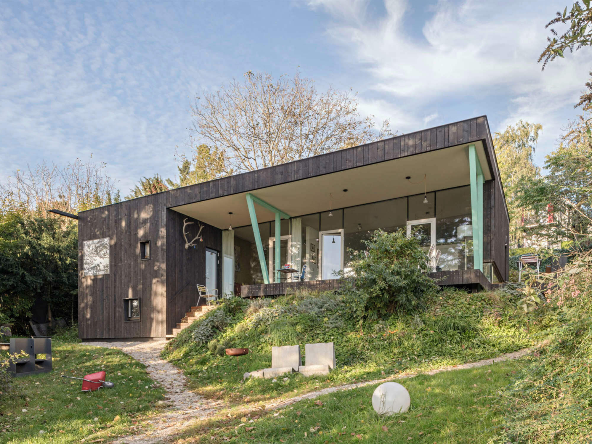 Was Caramell Architekten 2004 als experimentelles Provisorium entwarfen, wurde 2020 ertüchtigt und ist nun zur Dauerlösung geworden.