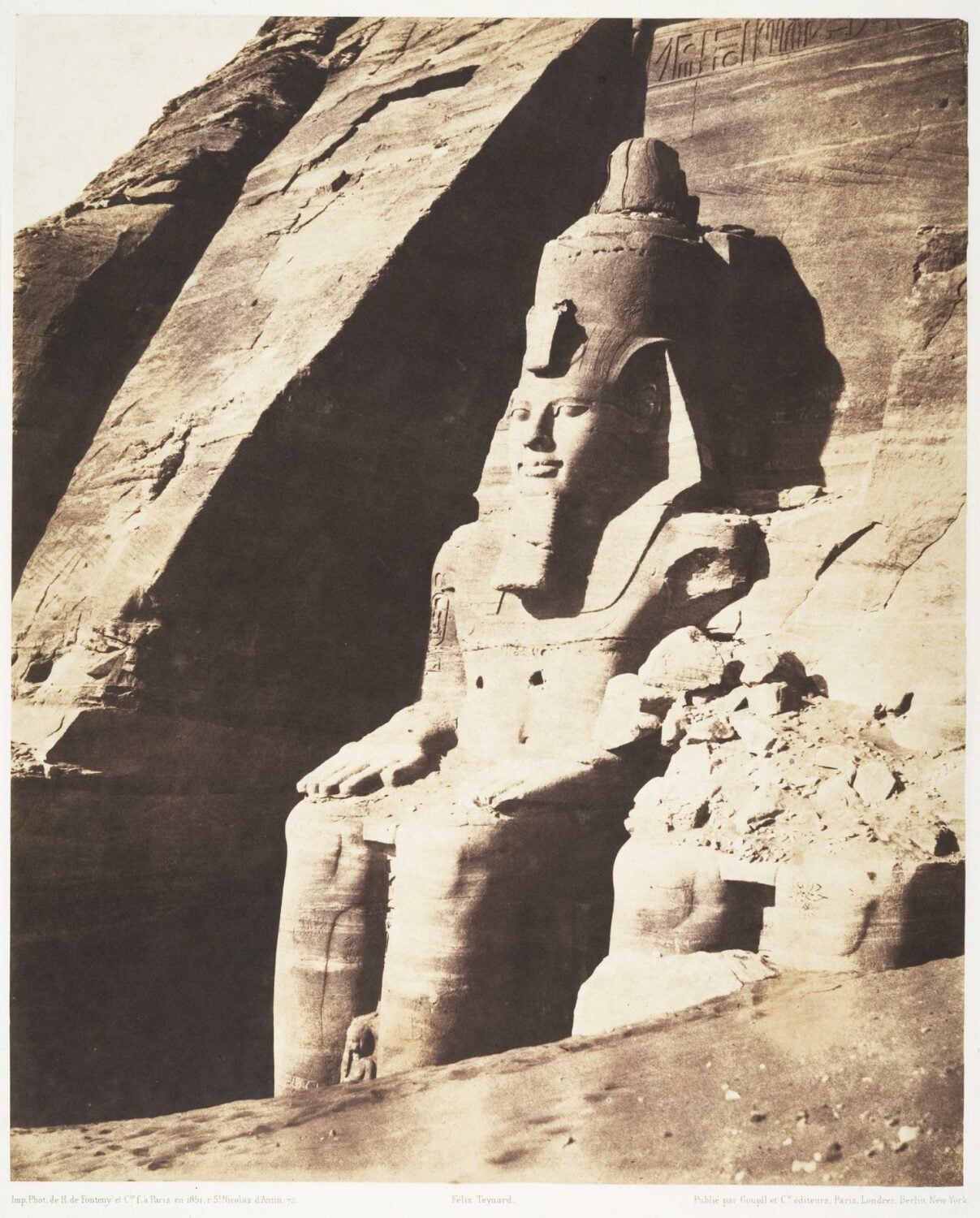In den 1960er-Jahren wurden der Ramses-III- und der Hathor-Tempel in Ägypten gerettet. Im Bild: Der Ramses-Tempel vor der Translozierung.