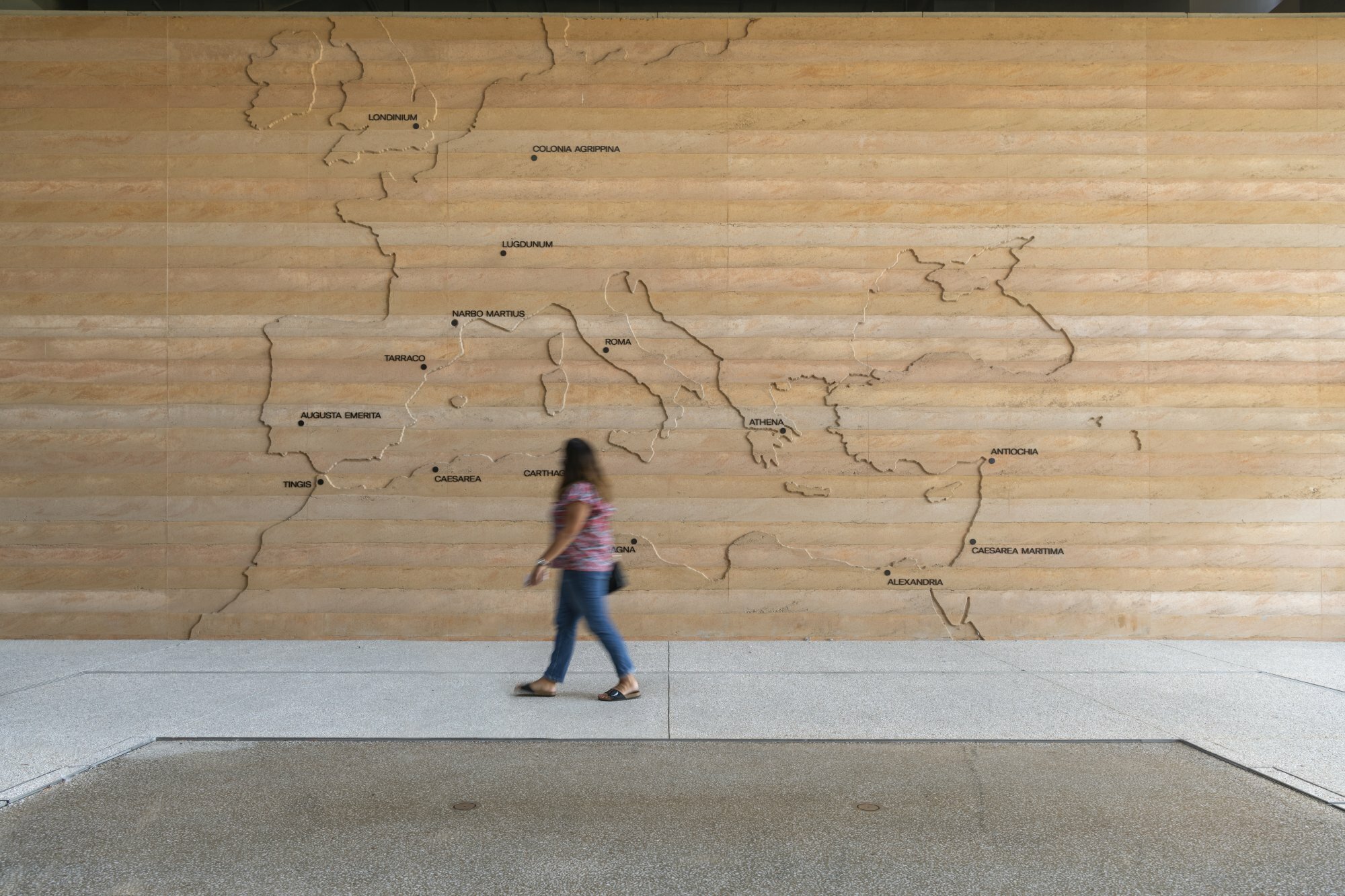 Archäologisches Museum Narbo Via in Narbonne Gerüste und Schalungen