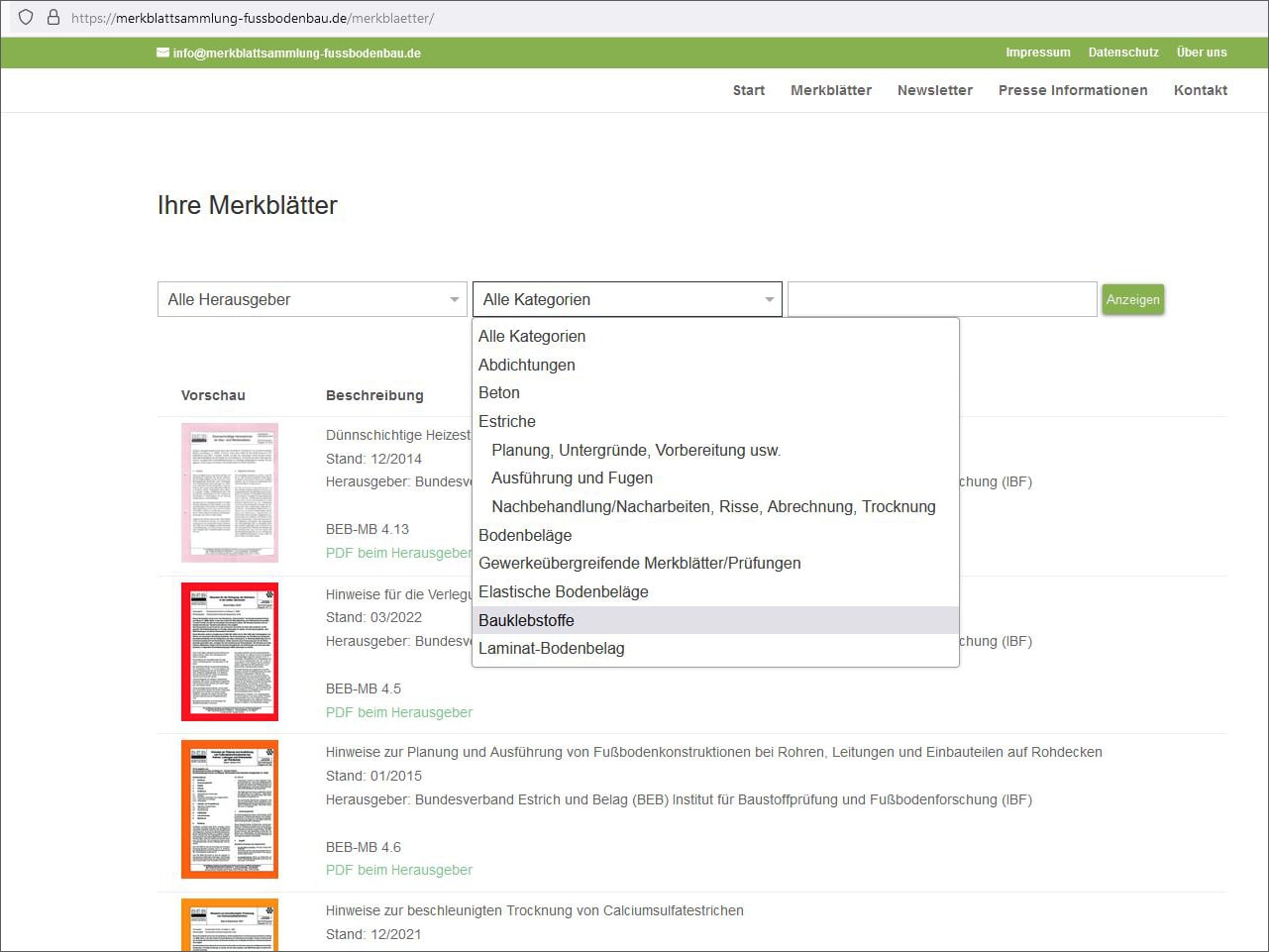 www.merkblattsammlung-fussbodenbau.de