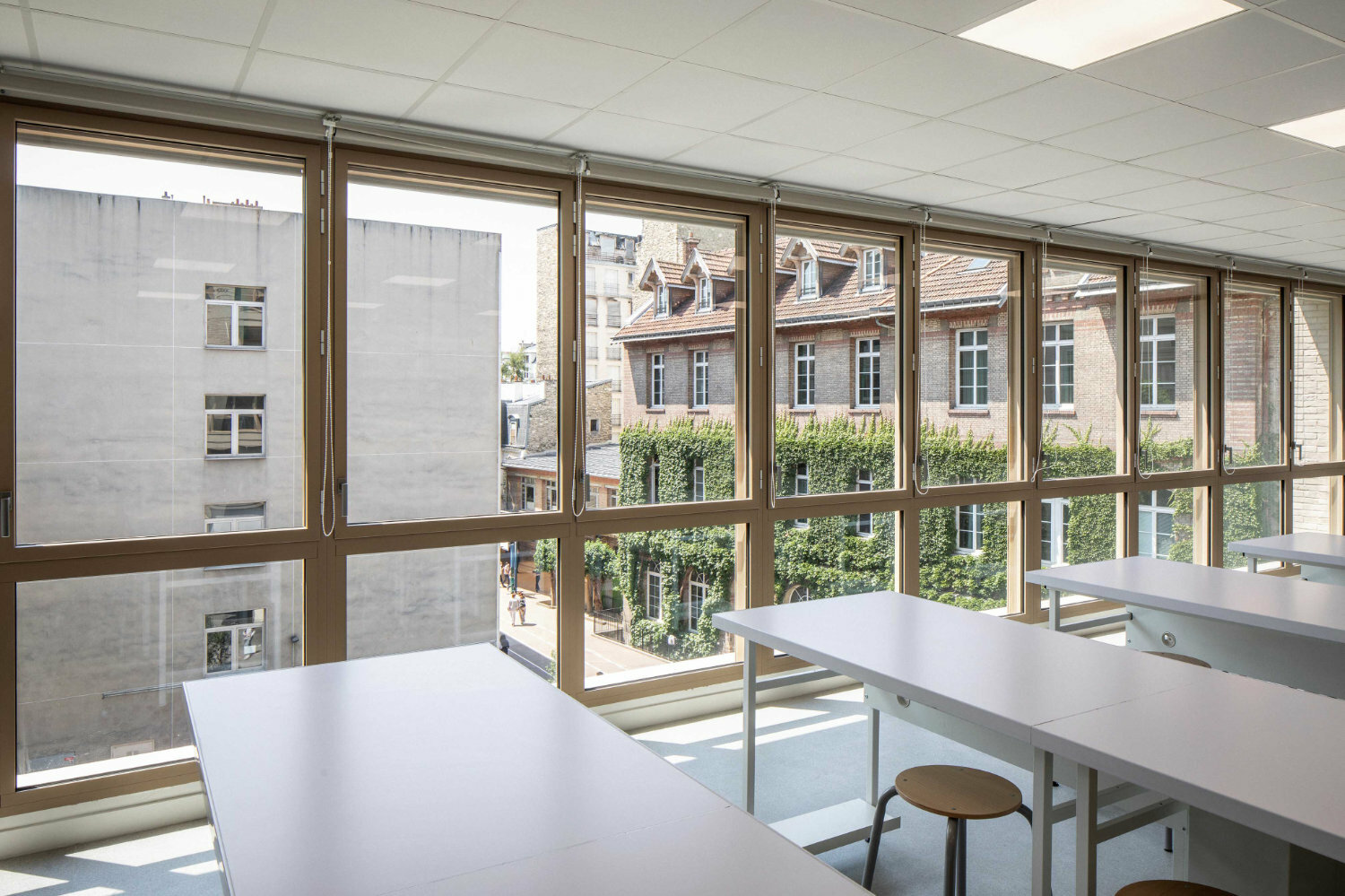 Lycée NotreDame des Oiseaux in Paris Nachhaltig Bauen Bildung