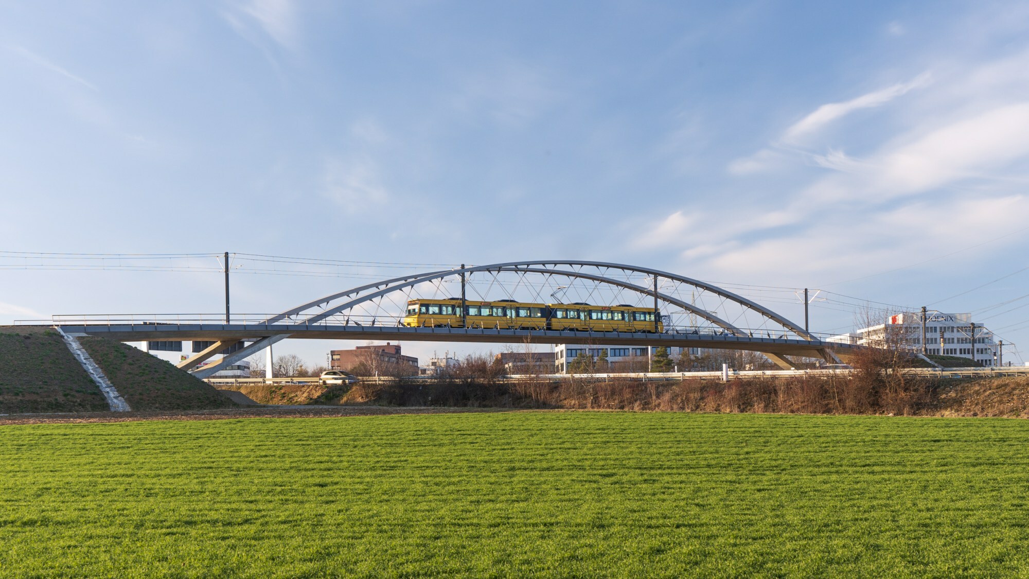 1. Preis in der Kategorie Straßen- und Eisenbahnbrücken: Stadtbahnbrücke Stuttgart-Degerloch von schlaich bergermann partner
