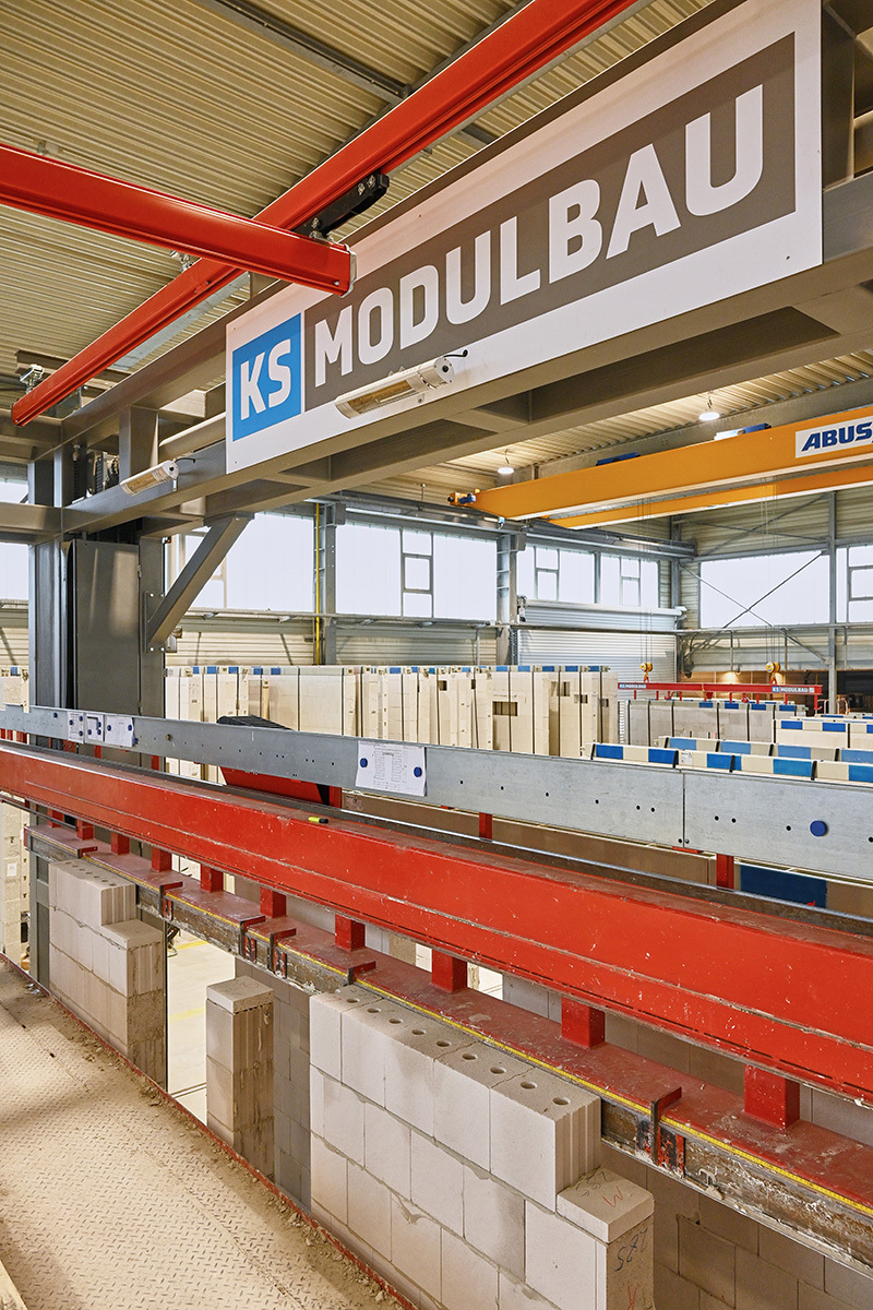 Die Wandmodule sind sind in den BIM-Prozess integrierbar.
