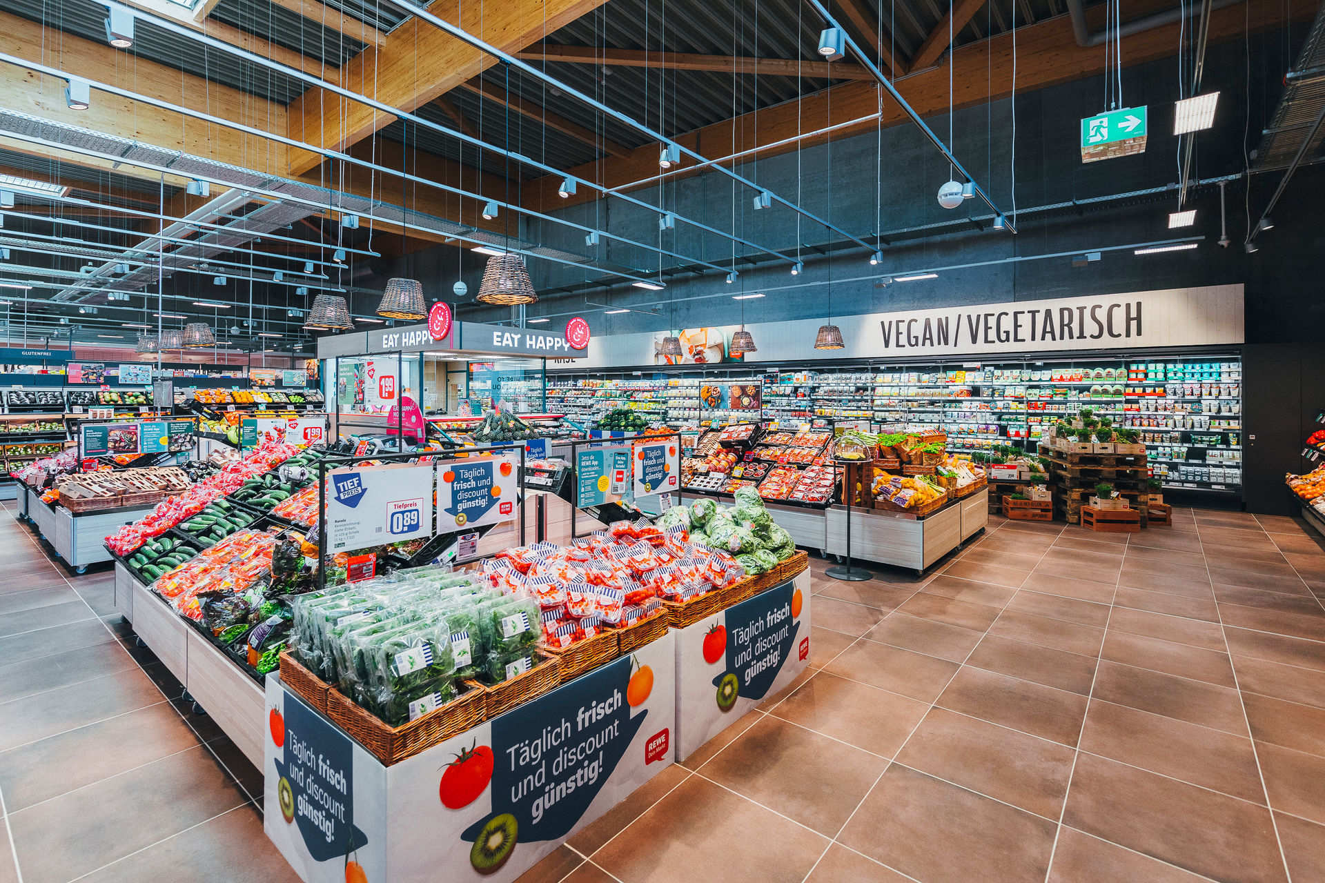 Infraleichter Supermarkt Beton News