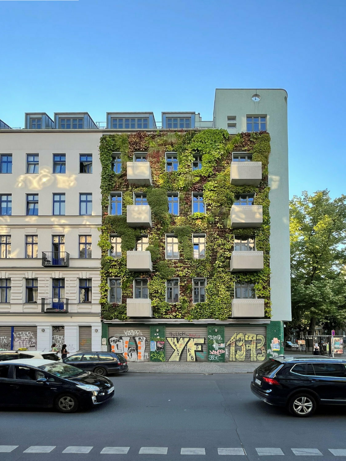 Der Pflegeaufwand bei wandgebundenen Begrünungen ist in der Regel sehr hoch.