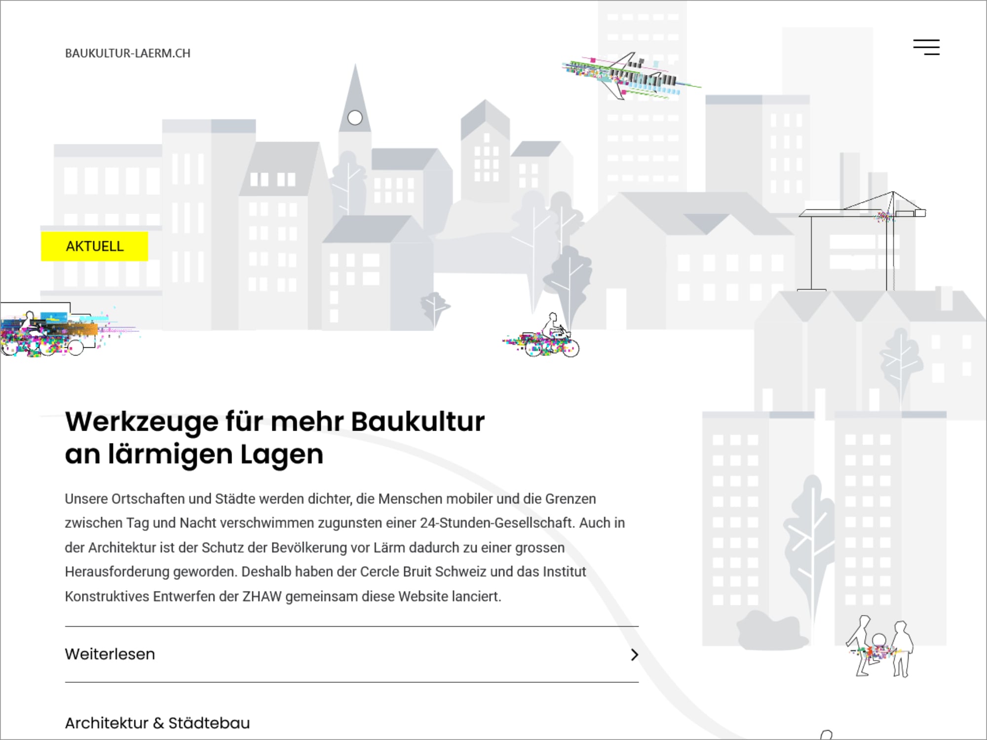 Baukultur Lärm