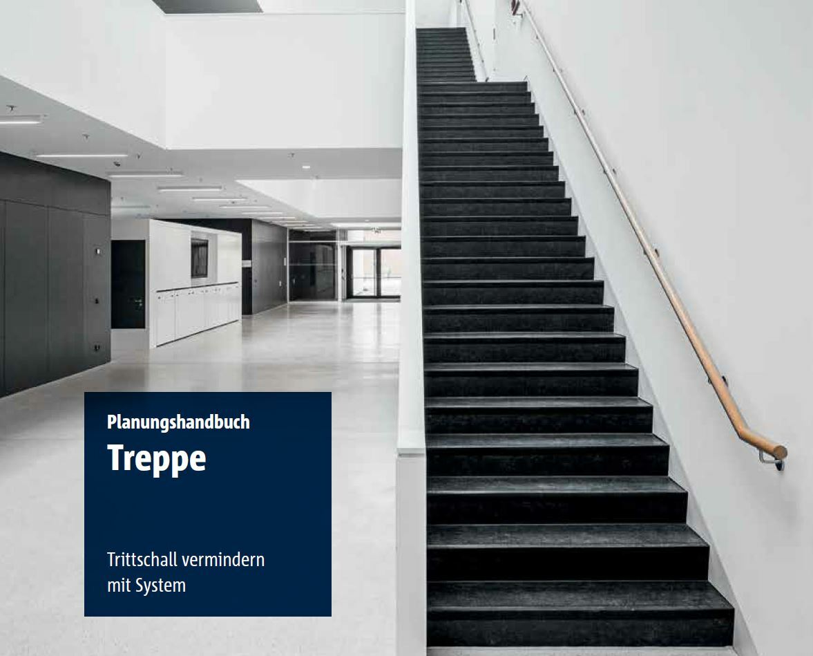 Planungshandbuch Treppe: Trittschall vermindern mit System