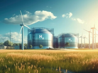 Die Speicherung von Strom spielt in der Energiewende eine große Rolle. Forschende des Fraunhofer IZM arbeiten deshalb an einem kostengünstigen und effizienten Stromspeicher, der sogar noch Wasserstoff produzieren kann.
