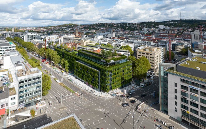 Calwer Passage in Stuttgart | Stadt- und Dachbegrünung | Wohnen ...