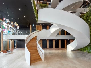 Postgebäude Helix in Luxemburg