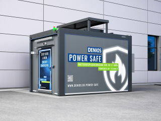 Der Batteriespeicherraum Power Safe umfasst mehrere innovative Ansätze, um die brandschutztechnische Sicherheit zu gewährleisten.