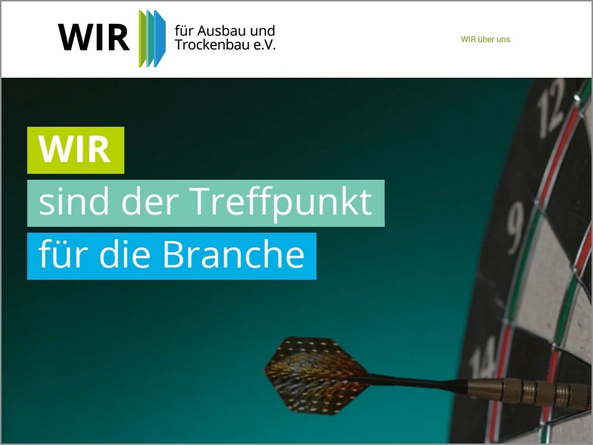 WIR für Ausbau und Trockenbau