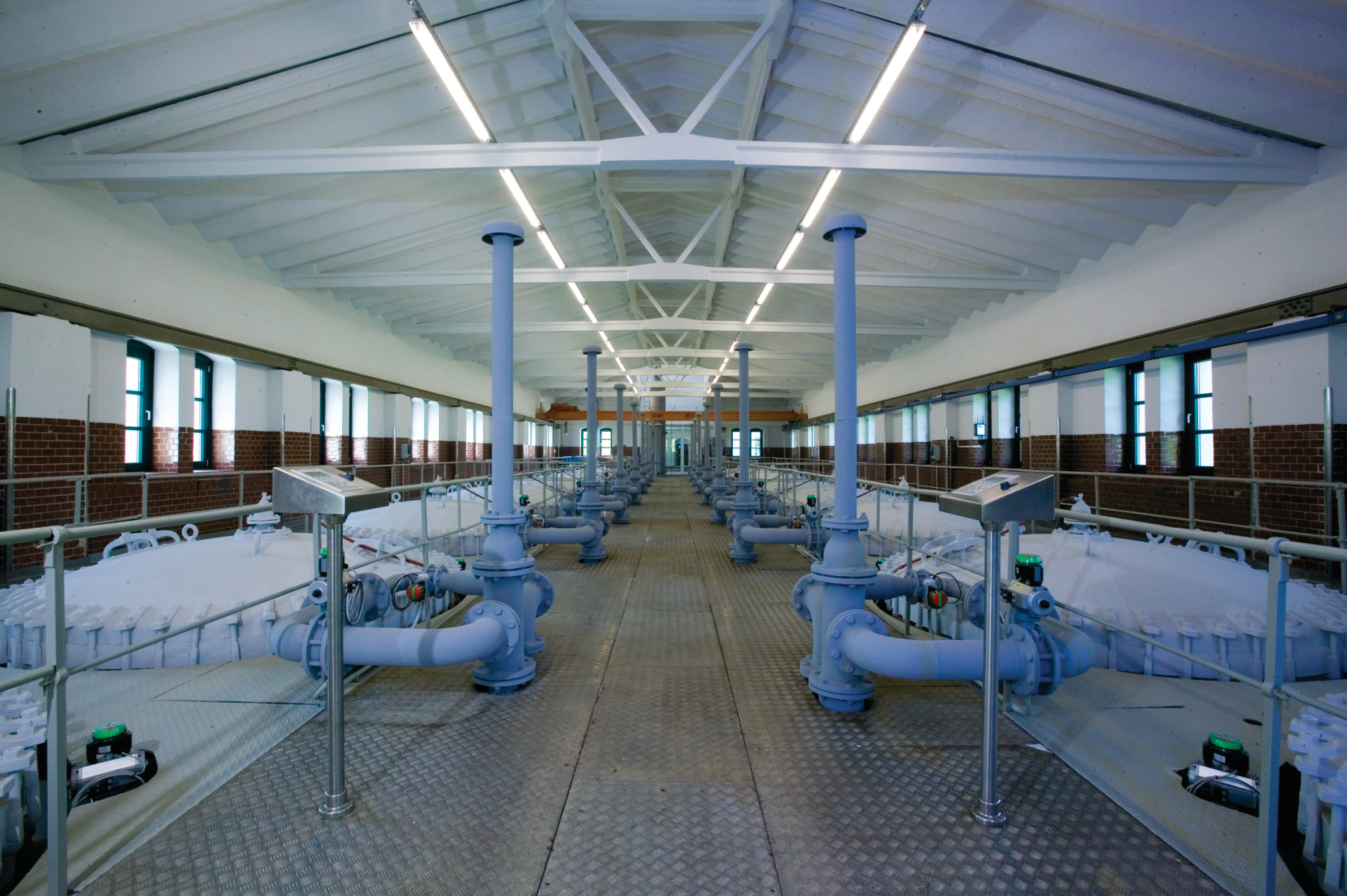 Die TrinkwV regelt außerdem die Pflichten von Versorgungsunternehmen und Überwachungsbehörden (im Bild: Wasserwerk Wuhlheide)