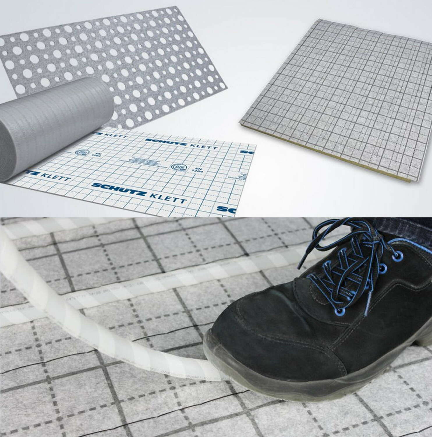 Das Klettsystem PER ist einfach und schnell eingebracht und ergibt eine zusätzliche Aufbauhöhe von nur 17 mm.